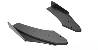 ⭐Street Pro Rear Side Splitter + Flap Suitable for Audi S3 Sedan 8Y⭐