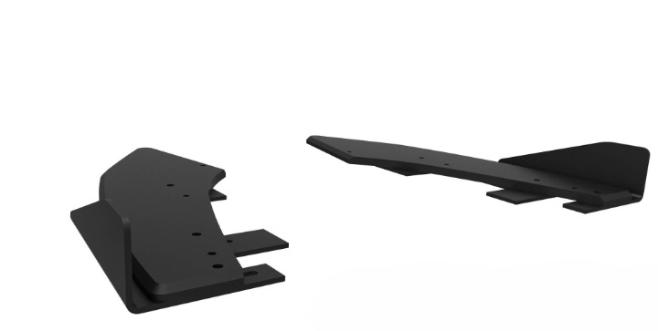 ⭐Street Pro Splitter Laterali Posteriori + Flap Audi S3 Berlina 8Y Facelift⭐