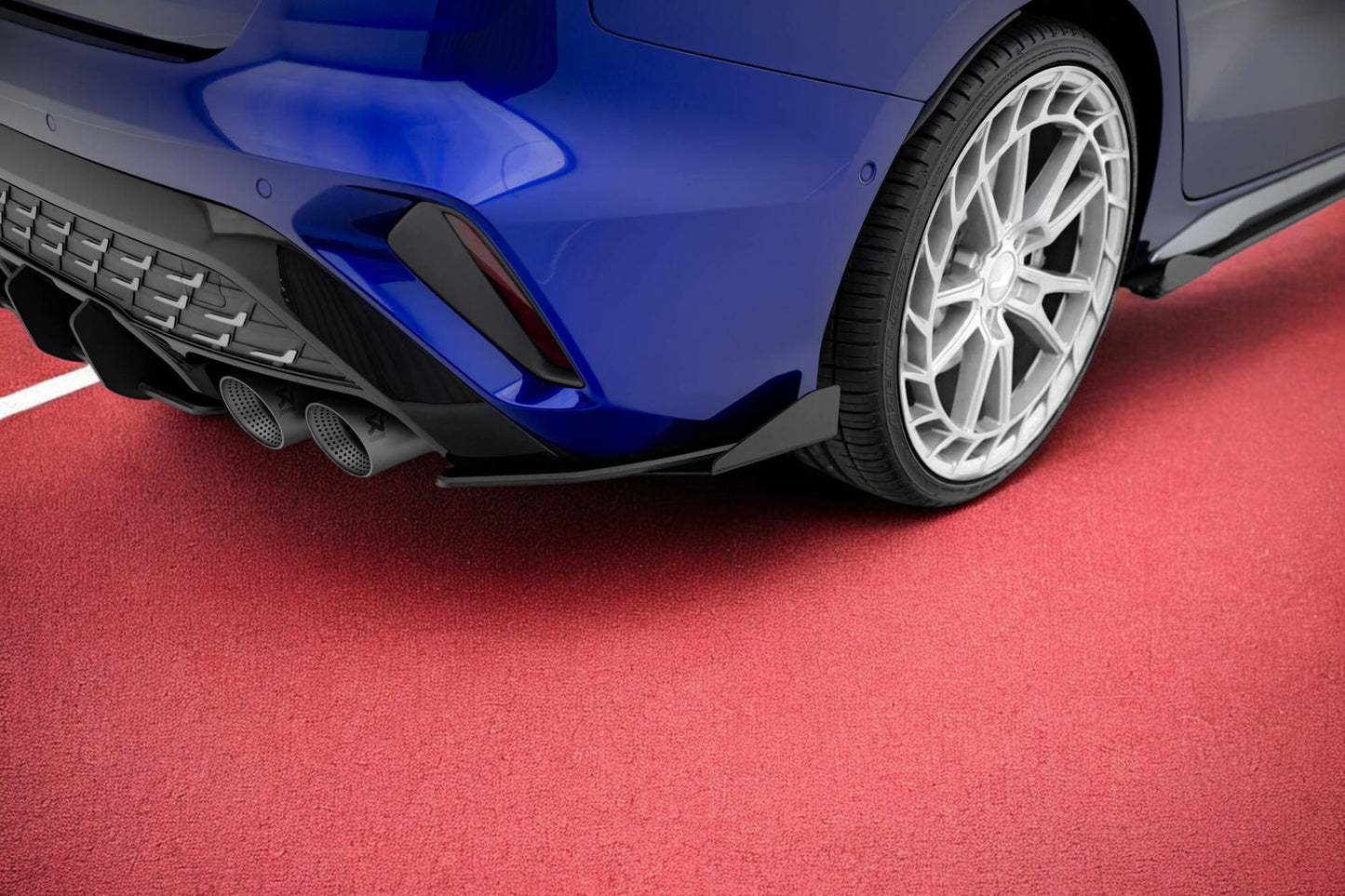 ⭐Street Pro Splitter Laterali Posteriori + Flap Audi S3 Berlina 8Y Facelift⭐