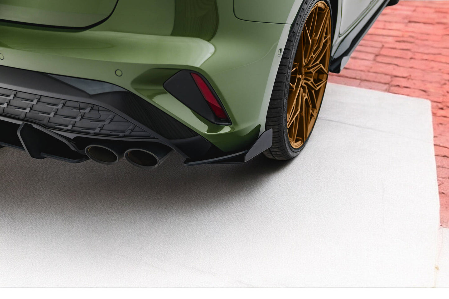 🔥Street Pro rear side splitters + wings Audi S3 Sportback 8Y Facelift🔥 