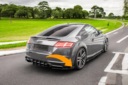 💥Splitter laterali posteriori Street Pro Adatto Per Audi TT S-Line 8S💥