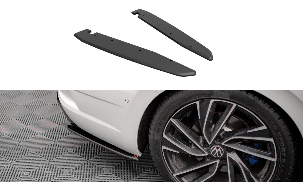 SPLITTER LATERALI POSTERIORI STREET PRO adatti per VOLKSWAGEN ARTEON R 2020-