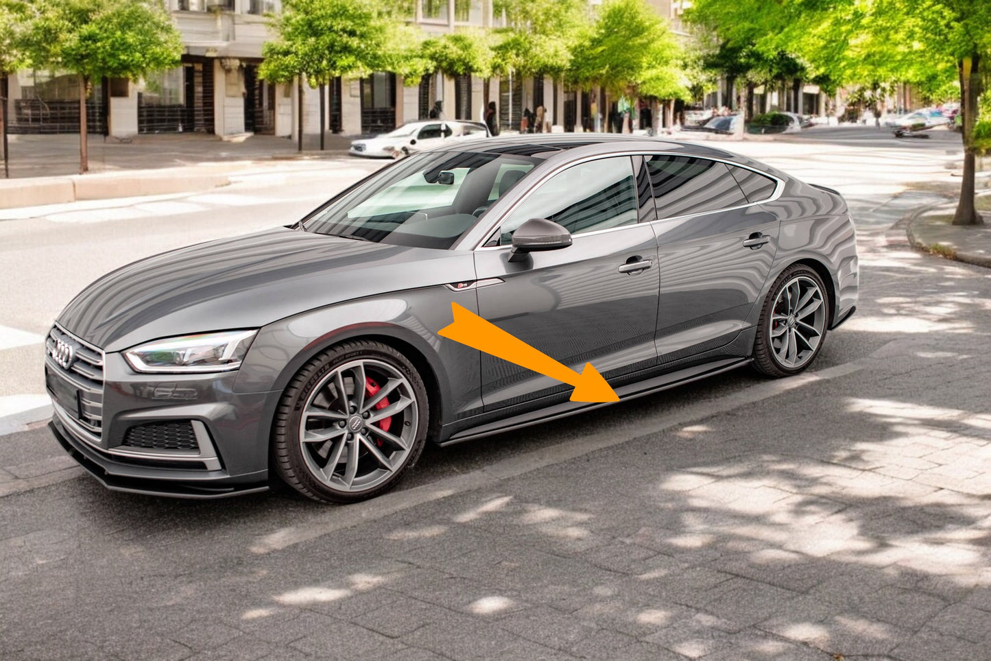 ❤️Minigonne laterali Street Pro adatto per Audi A5 S-Line / S5 Sportback F5❤️