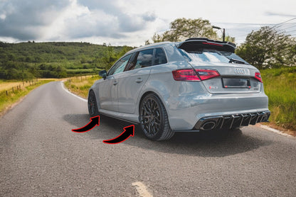 🔥Under Side Skirts Street Pro Audi RS3 8V Sportback🔥