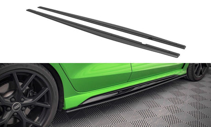 😎Street Pro Side Skirts Fit For Audi RS3 Sedan 8Y😎