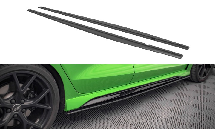 ⭐Street Pro Side Skirts Under Audi RS3 Sedan 8Y⭐