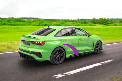 😎Street Pro Side Skirts Fit For Audi RS3 Sedan 8Y😎