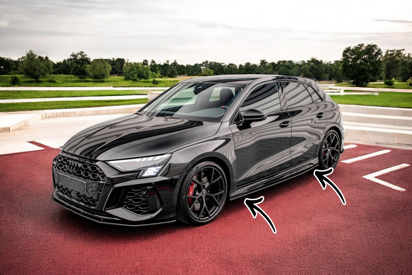 ⭐Street Pro Side Skirts Audi RS3 Sportback 8Y⭐