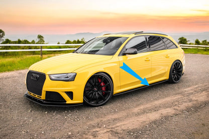 🔥Minigonne laterali Street Pro Adatto Per Audi RS4 B8🔥