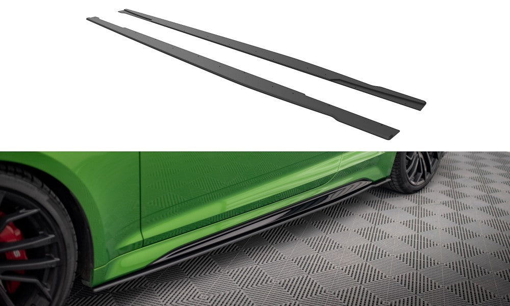 ⭐️Street Pro Side Skirts Suitable For Audi RS5 Coupe F5 Facelift⭐️