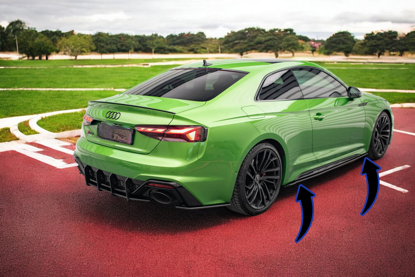 🔥Sotto Minigonne laterali Street Pro Audi RS5 Coupe F5 Facelift🔥
