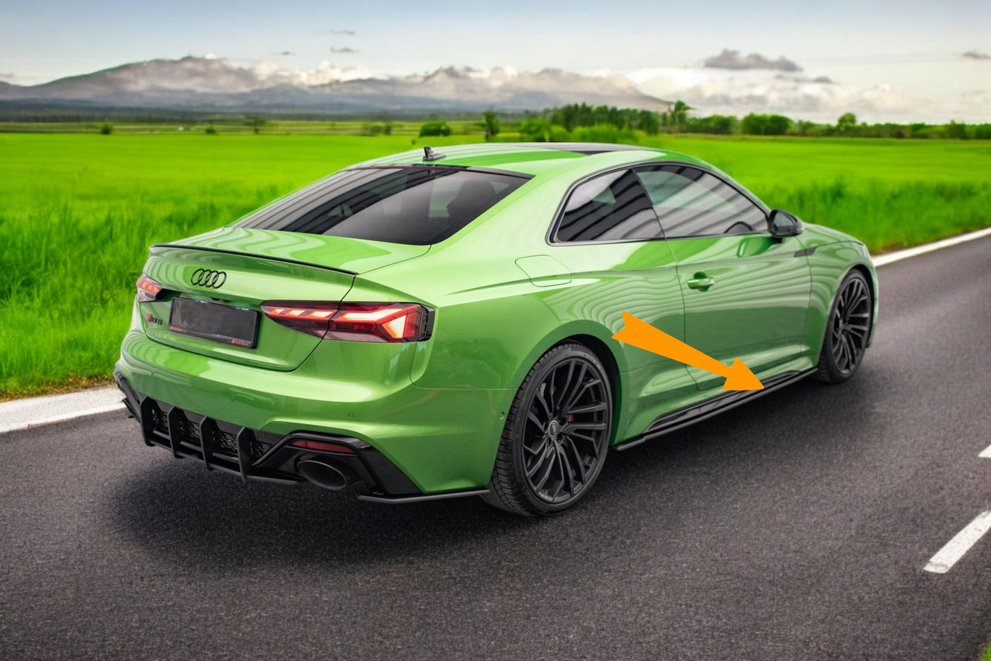 ⭐️Street Pro Side Skirts Suitable For Audi RS5 Coupe F5 Facelift⭐️