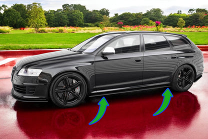 🔥Minigonne laterali Street Pro Audi RS6 Avant C6🔥