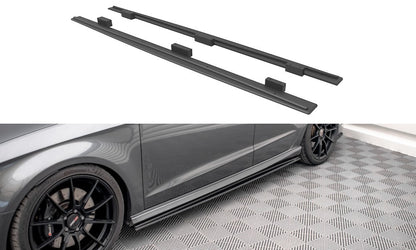⭐️Street Pro Side Skirts Suitable For Audi S3/A3 S-Line Sportback 8V⭐️