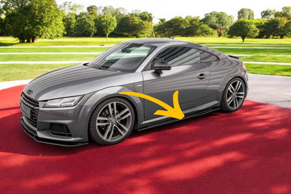 💥Minigonne laterali Street Pro Adatto Per Audi TT S / S-Line 8S💥
