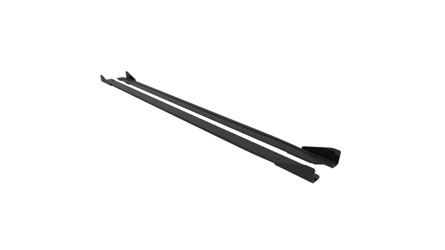 😎Minigonne laterali Street Pro + alette adatto per Audi A3 S-Line Sedan /S3 S😎