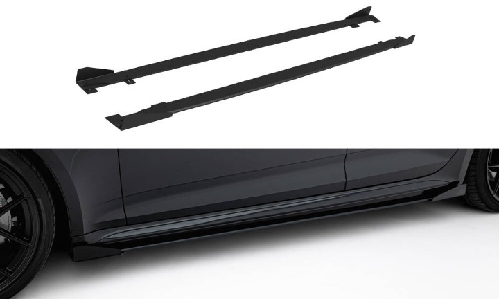 ⭐Street Pro Minigonne Laterali Diffusori + Flap Audi RS5 Sportback F5⭐