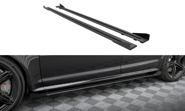 🔥Minigonne laterali Street Pro + flap Audi RS6 Avant C6🔥