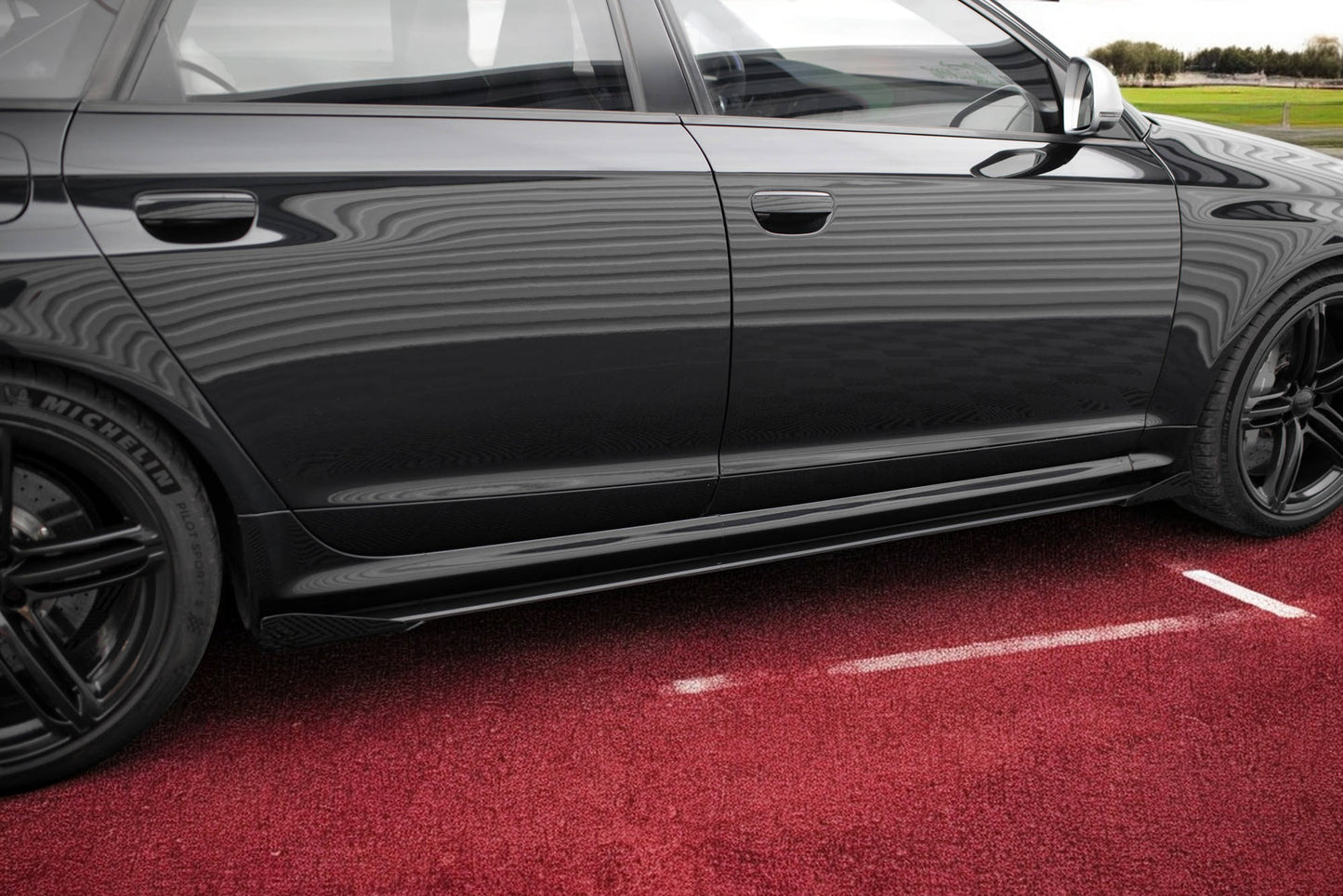 🔥Minigonne laterali Street Pro + flap Audi RS6 Avant C6🔥