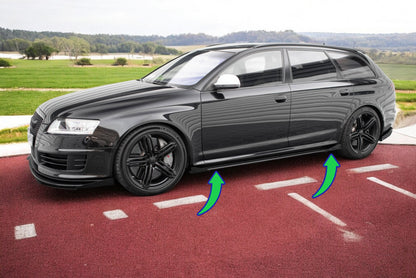 🔥Minigonne laterali Street Pro + flap Audi RS6 Avant C6🔥