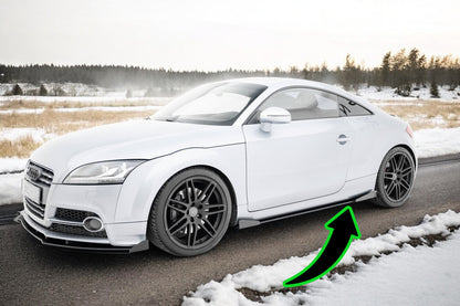 ✨Minigonne laterali Street Pro + flap Audi TT S / TT S-Line 8J Facelift✨