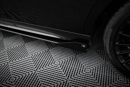 STREET PRO MINIGONNE LATERALI + FLAPS adatto per MERCEDES-AMG A35 W177 FACELIFT 2023-