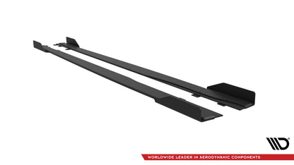 STREET PRO MINIGONNE LATERALI + FLAPS adatto per MERCEDES-AMG A35 W177 FACELIFT 2023-
