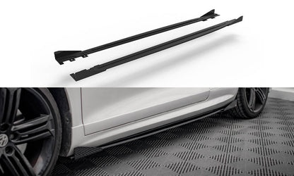 STREET PRO MINIGONNE LATERALI + FLAPS ADATTE PER VOLKSWAGEN SCIROCCO R MK3