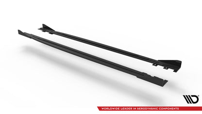 STREET PRO MINIGONNE LATERALI + FLAPS ADATTE PER VOLKSWAGEN SCIROCCO R MK3