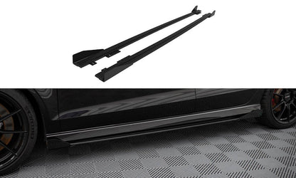 💥Street Pro V.1 Side Skirts + Flap Suitable For Audi RS3 Sedan 8V Facelift💥