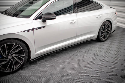 STREET PRO MINIGONNE LATERALI adatte per V.2 VOLKSWAGEN ARTEON R / R-LINE FACELIFT 2020-