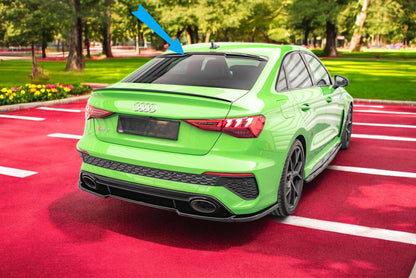 Rear window extension suitable for Audi RS3 Sedan 8Y