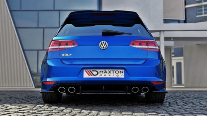 DIFFUSORE POSTERIORE E SPLITTER LATERALI POSTERIORI adatti per VW GOLF 7 R HATCHBACK 2013
