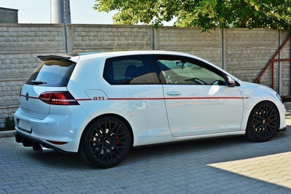 DIFFUSORE POSTERIORE E SPLITTER LATERALI POSTERIORI adatti per VW GOLF MK7 GTI 2012