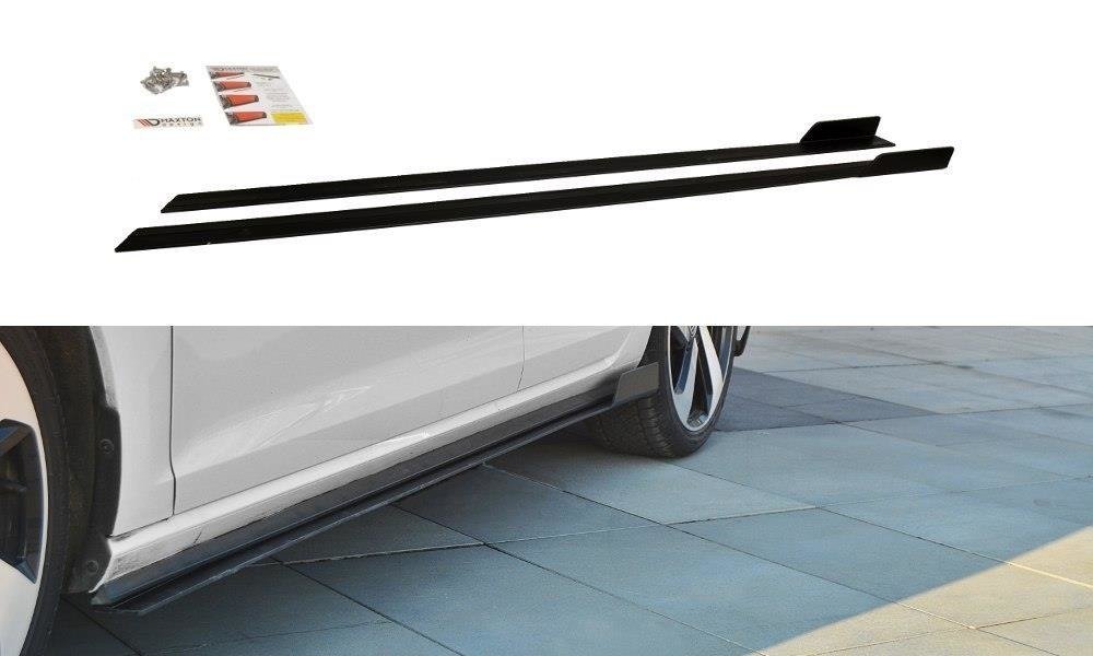 MINIGONNE LATERALI RACING adatte per VW GOLF VII GTI (FACELIFT) 2017