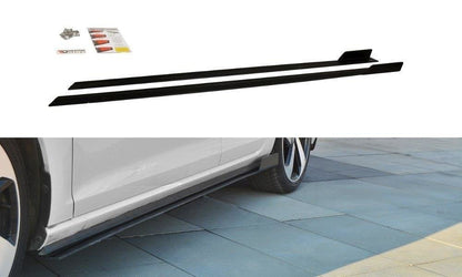MINIGONNE LATERALI RACING adatte per VW GOLF VII GTI (FACELIFT) 2017