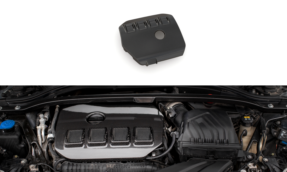COPERCHIO MOTORE CARBONIO ADATTO PER  BMW 1 F40 M135I  (2019 - )