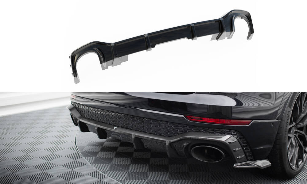 DIFFUSORE POSTERIORE CARBONIO compatibile per AUDI RSQ8 MK1  (2019 - )
