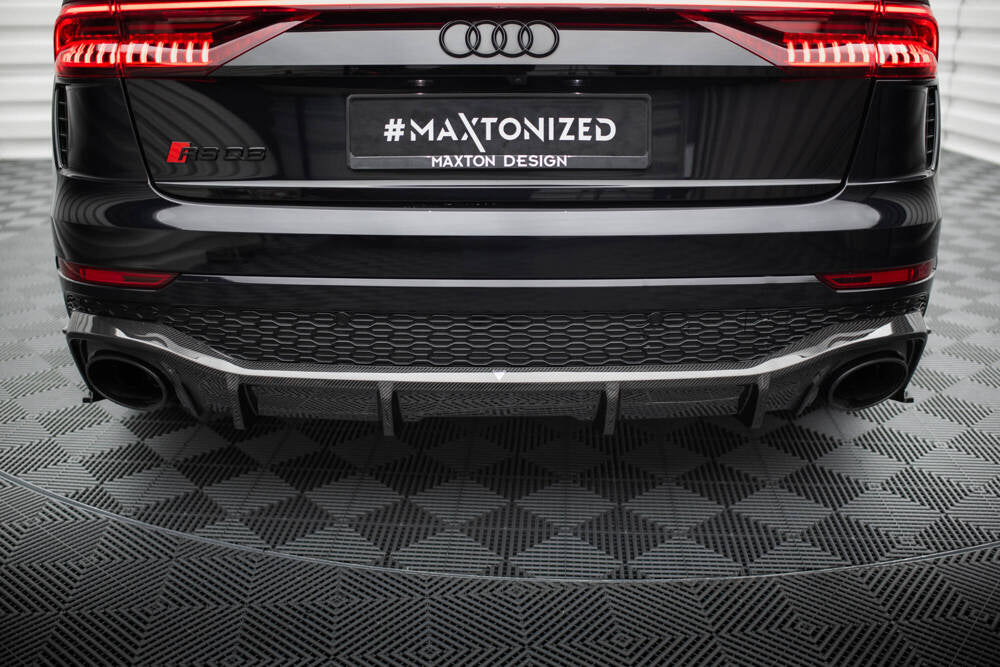 DIFFUSORE POSTERIORE CARBONIO compatibile per AUDI RSQ8 MK1  (2019 - )