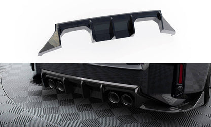 DIFFUSORE POSTERIORE FIBRA DI CARBONIO ADATTO PER BMW M2 G87  ( 2023 - )