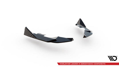 SPLITTER LATERALI POSTERIORI IN FIBRA DI CARBONIO adatto compatibile per BMW M2 G87 (2023 - )