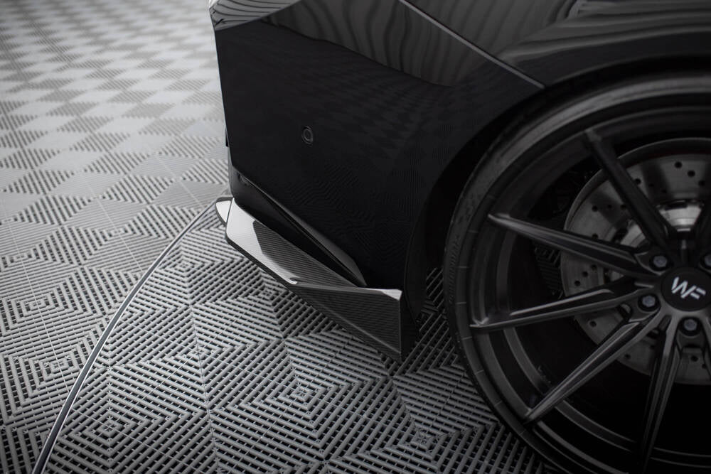 SPLITTER LATERALI POSTERIORI IN FIBRA DI CARBONIO adatto compatibile per BMW M2 G87 (2023 - )