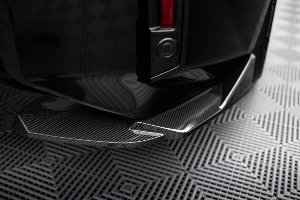SPLITTER LATERALI POSTERIORI IN FIBRA DI CARBONIO adatto compatibile per BMW M2 G87 (2023 - )