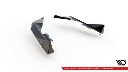 SPLITTER LATERALI POSTERIORI IN FIBRA DI CARBONIO adatto compatibile per BMW M2 G87 (2023 - )
