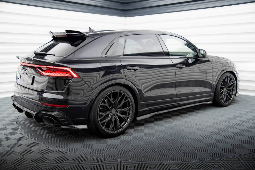 MINIGONNE LATERALI IN FIBRA DI CARBONIO adatte per AUDI RSQ8 MK1  (2019 - )