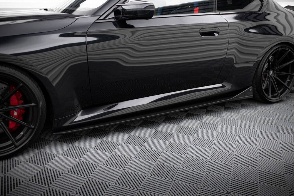 MINIGONNE LATERALI CARBONIO ADATTE PER BMW M2 G87  (2023 - )