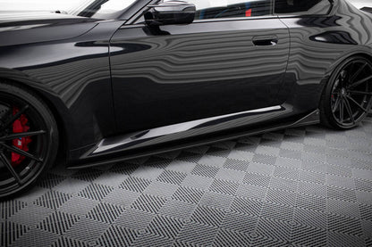 MINIGONNE LATERALI CARBONIO ADATTE PER BMW M2 G87  (2023 - )