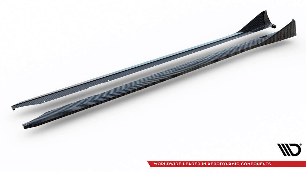 MINIGONNE LATERALI CARBONIO ADATTE PER BMW M2 G87  (2023 - )