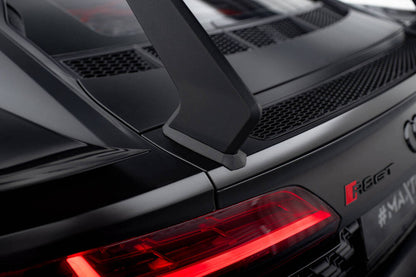 SPOILER CARBONIO + LED COMPATIBILE PER AUDI R8 MK2 FACELIFT  (2018-2023)