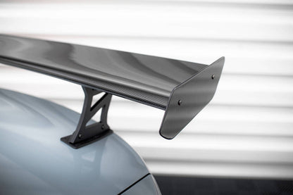 SPOILER IN CARBONIO CON STAFFE INTERNE MONTANTI + LED COMPATIBILI PER BMW M3 G80